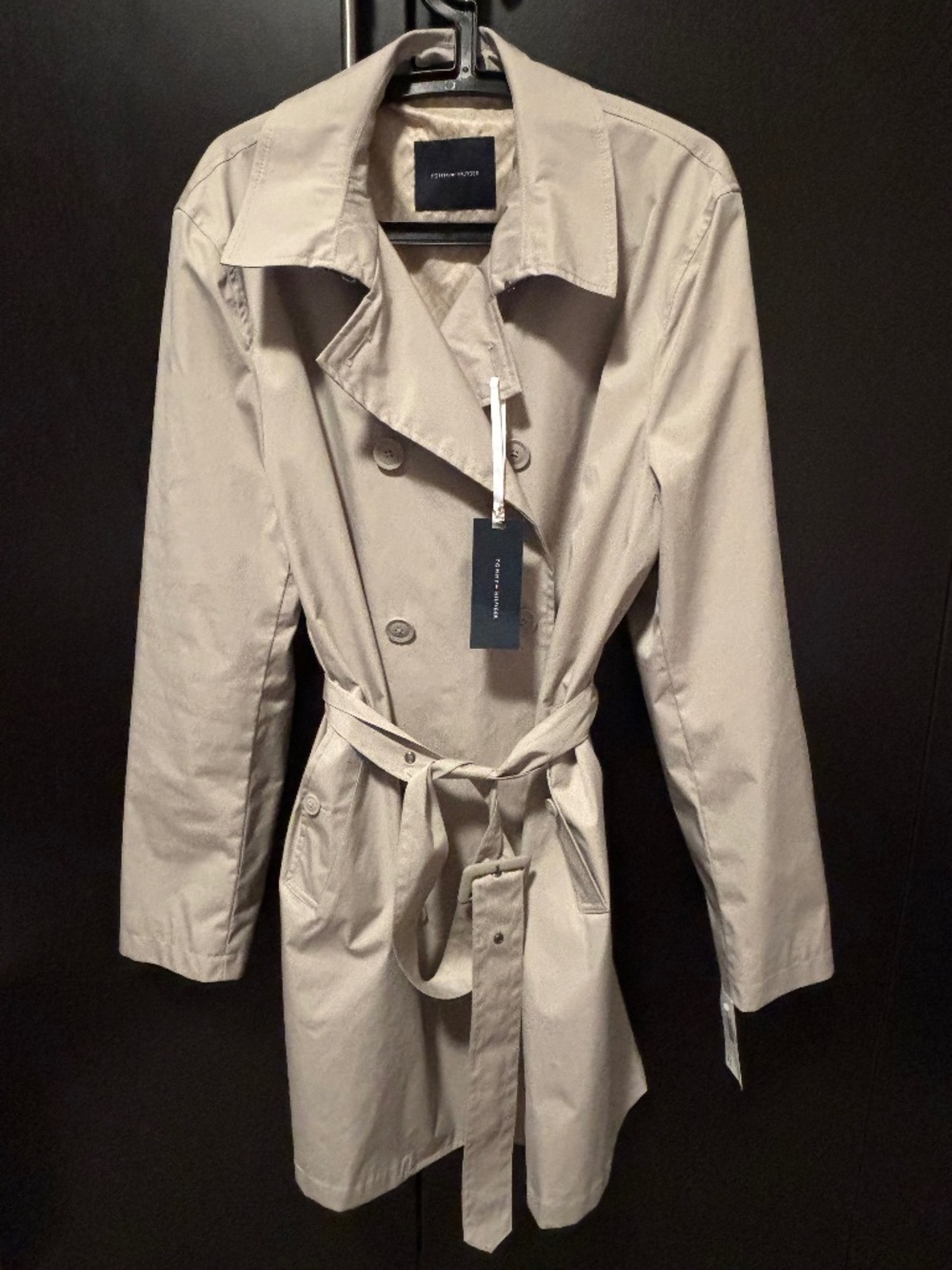 Tommy Hilfiger Men’s All Seasons Trench Coat - Picture 1 of 9